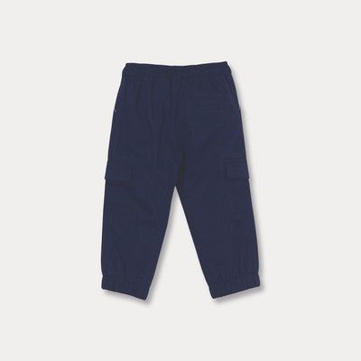 Pantalón Azul Oscuro Cargo Para Bebé Niño