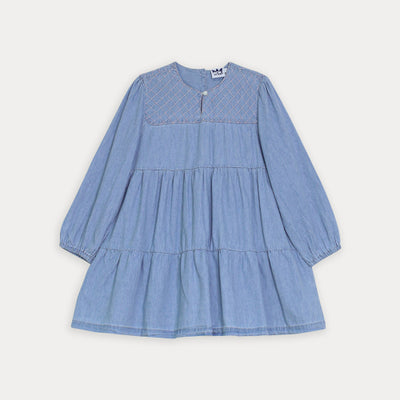 Vestido De Jean Claro