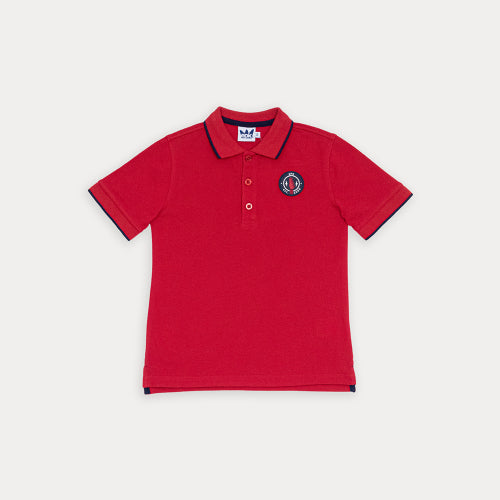 Chemise Manga Corta Roja