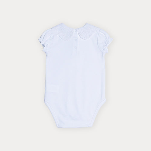 Body Blanco Con Cuello
