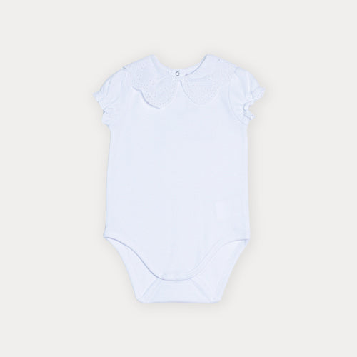 Body Blanco Con Cuello