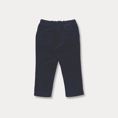 Pantalón Azul Corduroy Para Bebé Niño