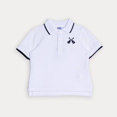 Chemise Manga Corta Blanca