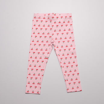 Legging rosado estampado