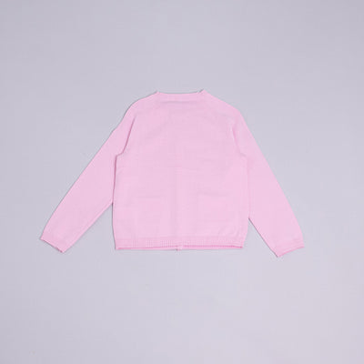 Cardigan rosado