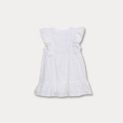 Vestido Blanco Para Bebé Niña