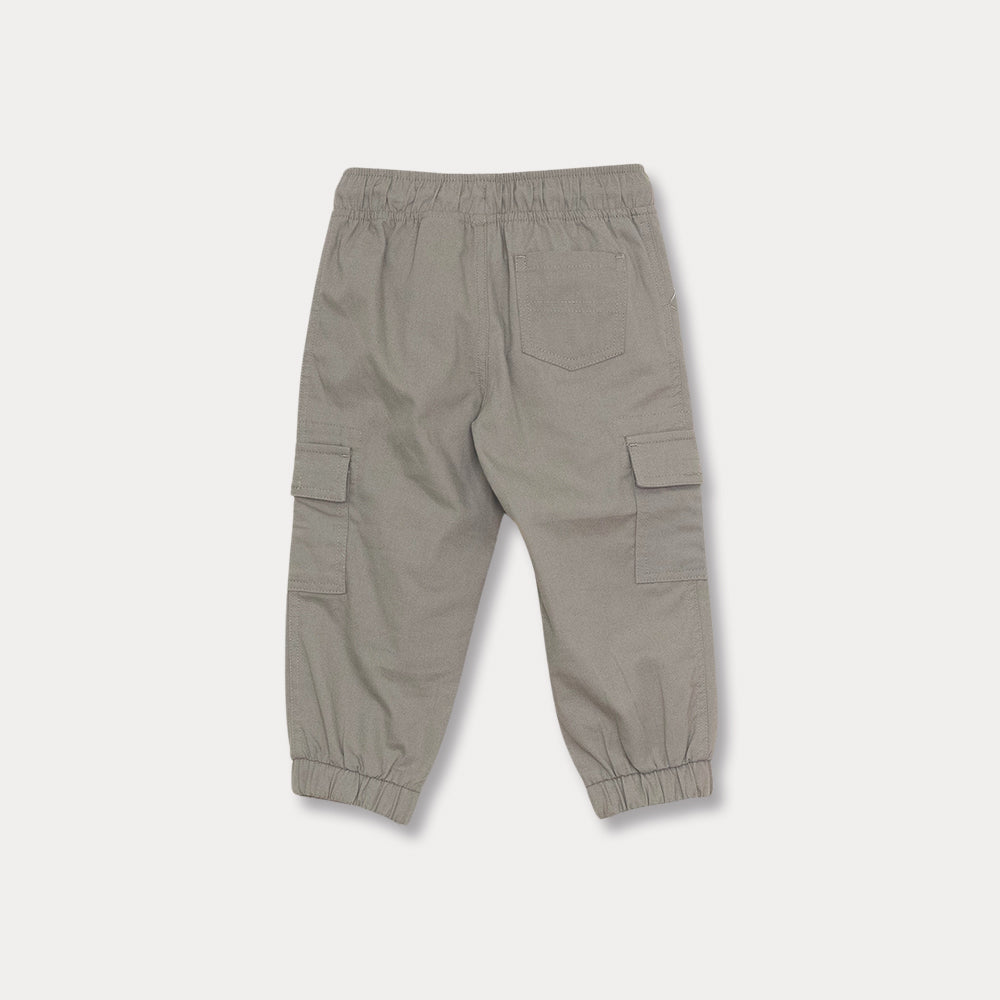 Pantalón Verde Cargo Para Bebé Niño