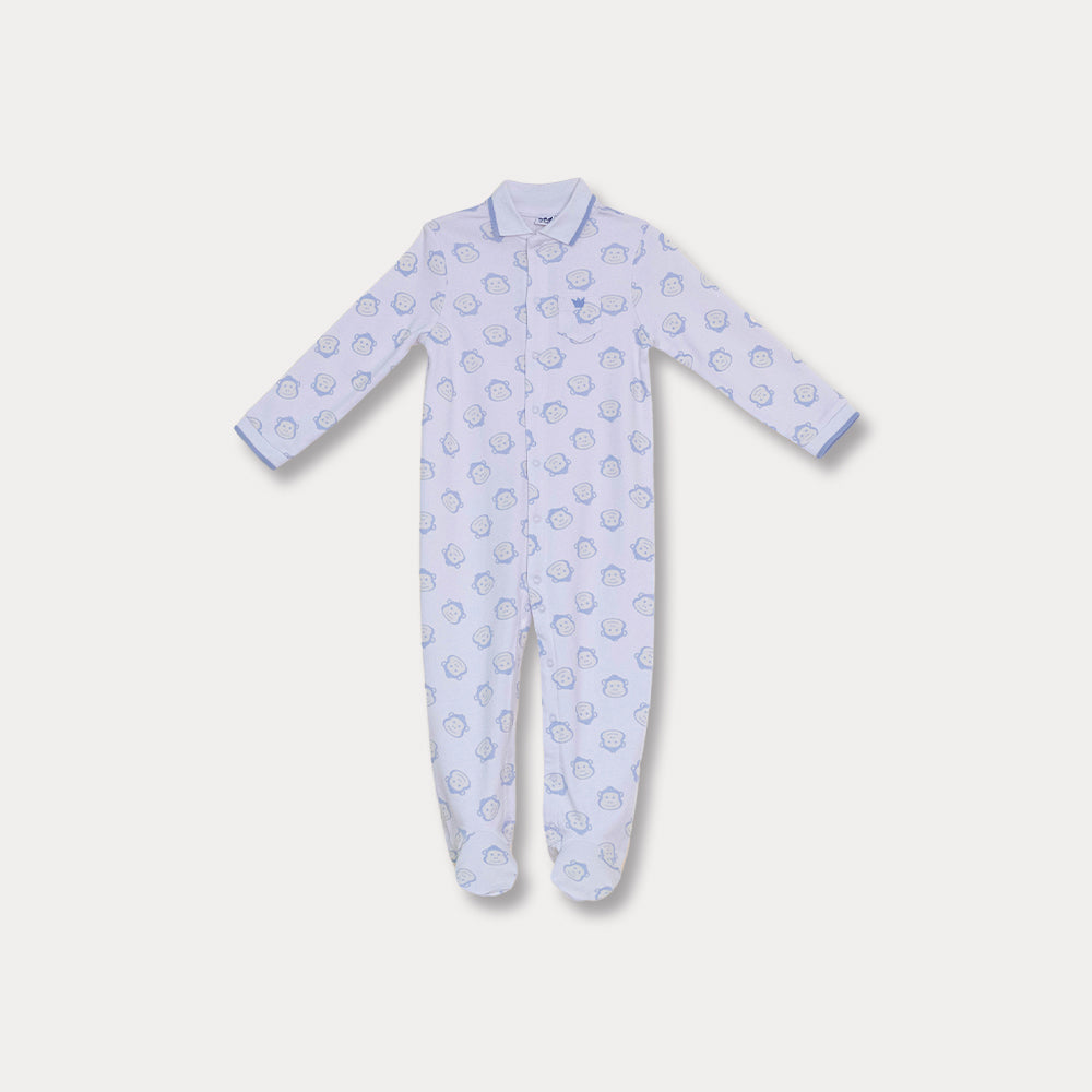 Pijama De Monitos Para Bebé Niño