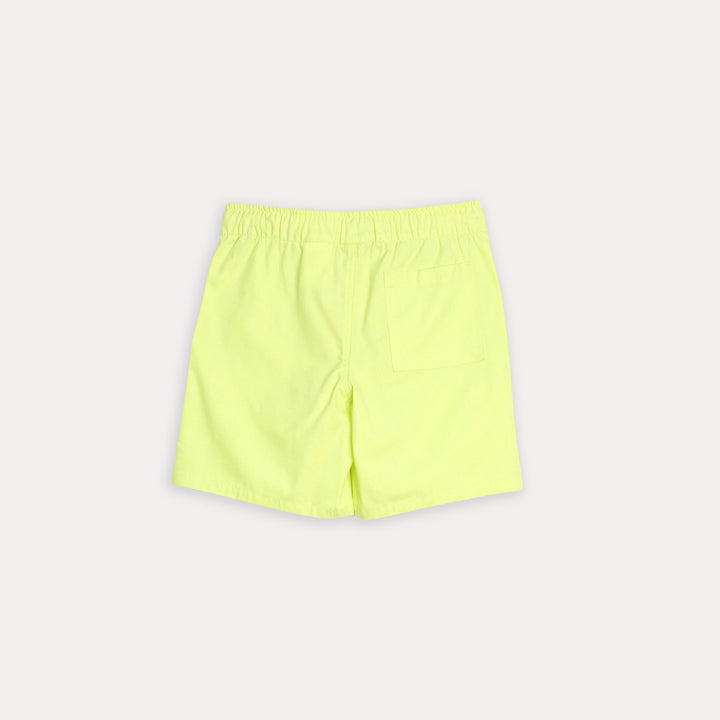 Short amarillo para niño