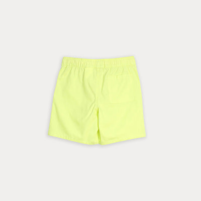 Short amarillo para niño