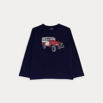 Franela Azul Con Gráfico