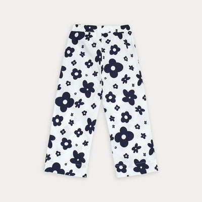 Pantalón de flores para niña