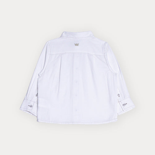 Camisa Manga Larga Crema