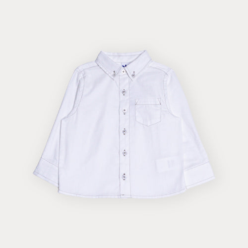 Camisa Manga Larga Crema