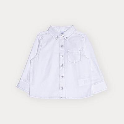 Camisa Manga Larga Crema