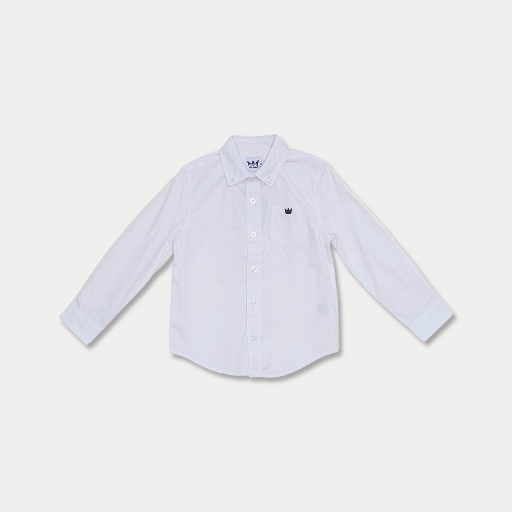 Camisa Blanca Para Niño