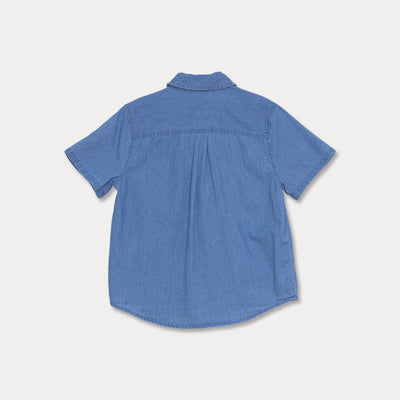 Camisa Chambray Para Niño