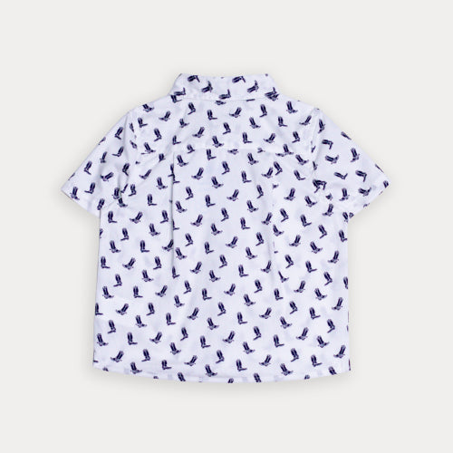 Camisa Con Botas Vaqueras