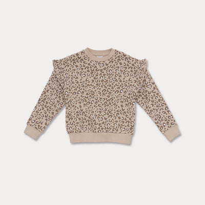 Suéter Animal Print Para Niña