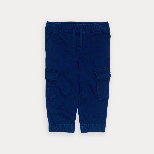 Pantalón Cargo Azul Oscuro