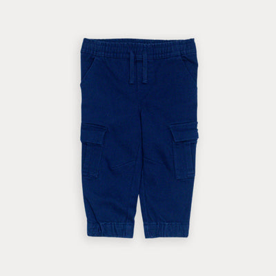 Pantalón Cargo Azul Oscuro