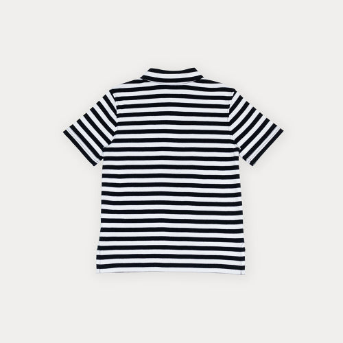 Chemise Manga Corta De Rayas