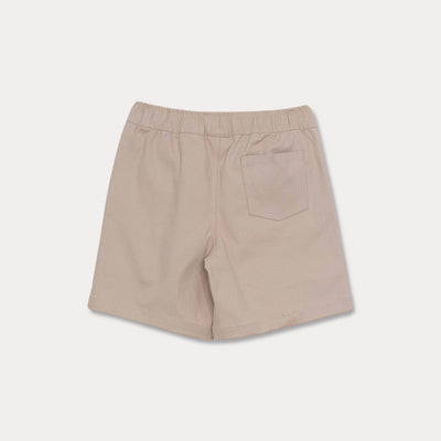 Short Beige Para Niño