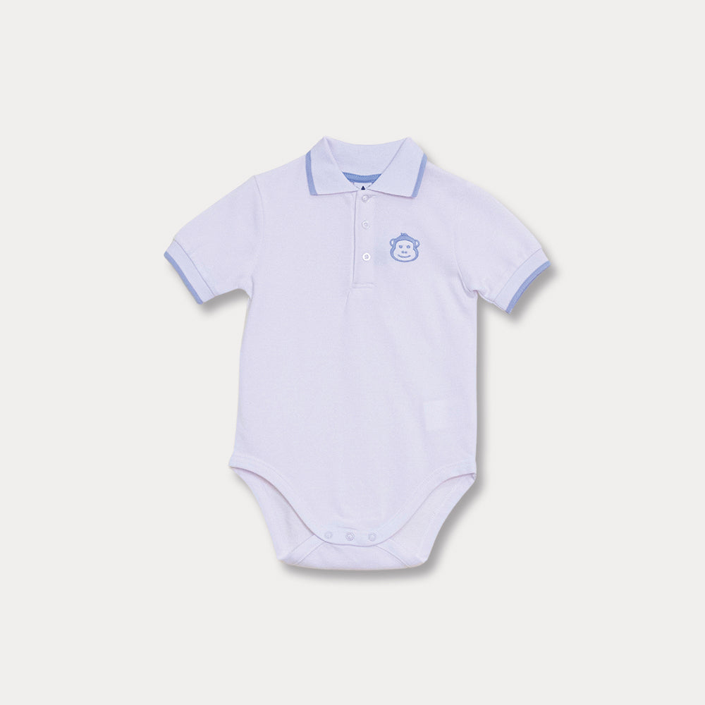 Body Chemise Blanca Para Bebé Niño