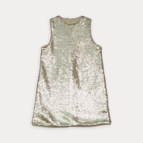 Vestido Lentejuelas Doradas