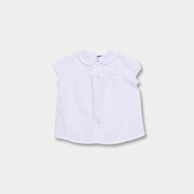 Blusa Con Textura Para Bebé Niña