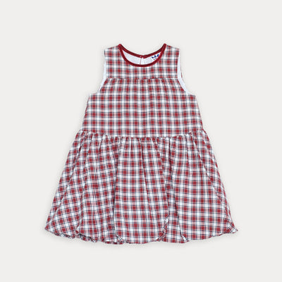 Vestido De Cuadros Rojos