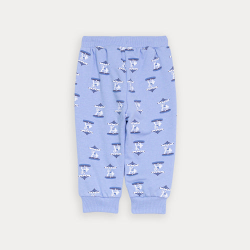 Mono Azul De Carruseles