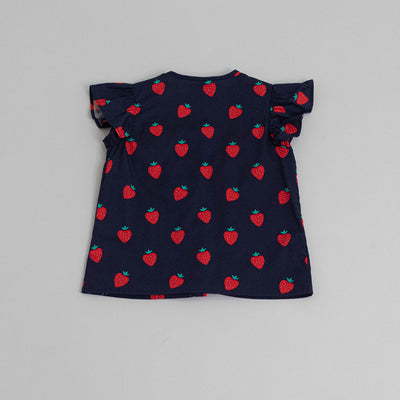 Blusa de fresas