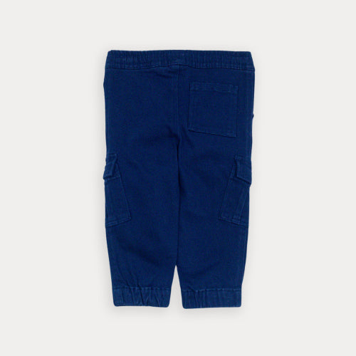 Pantalón Cargo Azul Oscuro