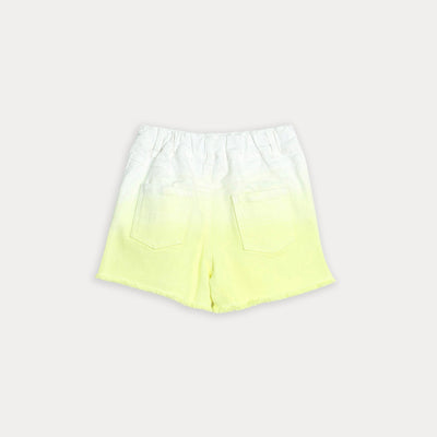 Short teñido para niña
