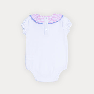 Body Blanco Con Cuello