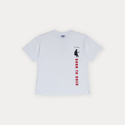 Franela Blanca Con Gráfico