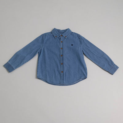 Camisa de chambray