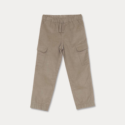 Pantalón Caqui Corduroy Para Niño