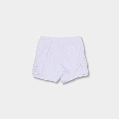 Short Blanco Para Bebé Niño