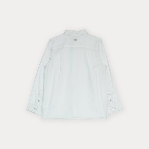 Camisa Manga Larga Crema