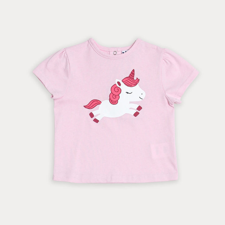 Franela de unicornio para bebé niña