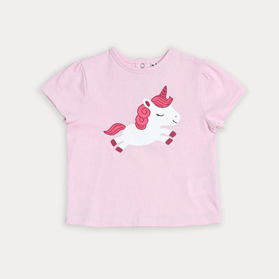 Franela de unicornio para bebé niña