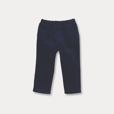 Pantalón Azul Corduroy Para Bebé Niño