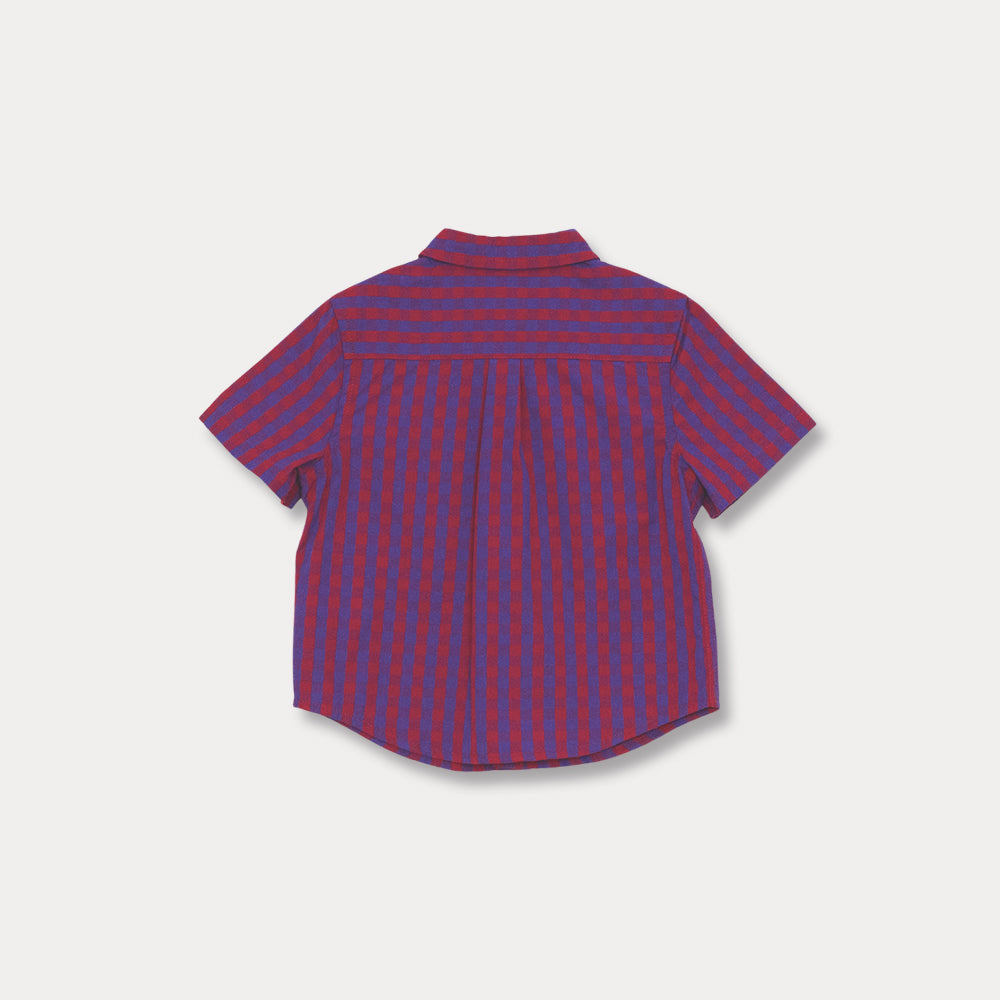 Camisa De Cuadros Para Bebé Niño