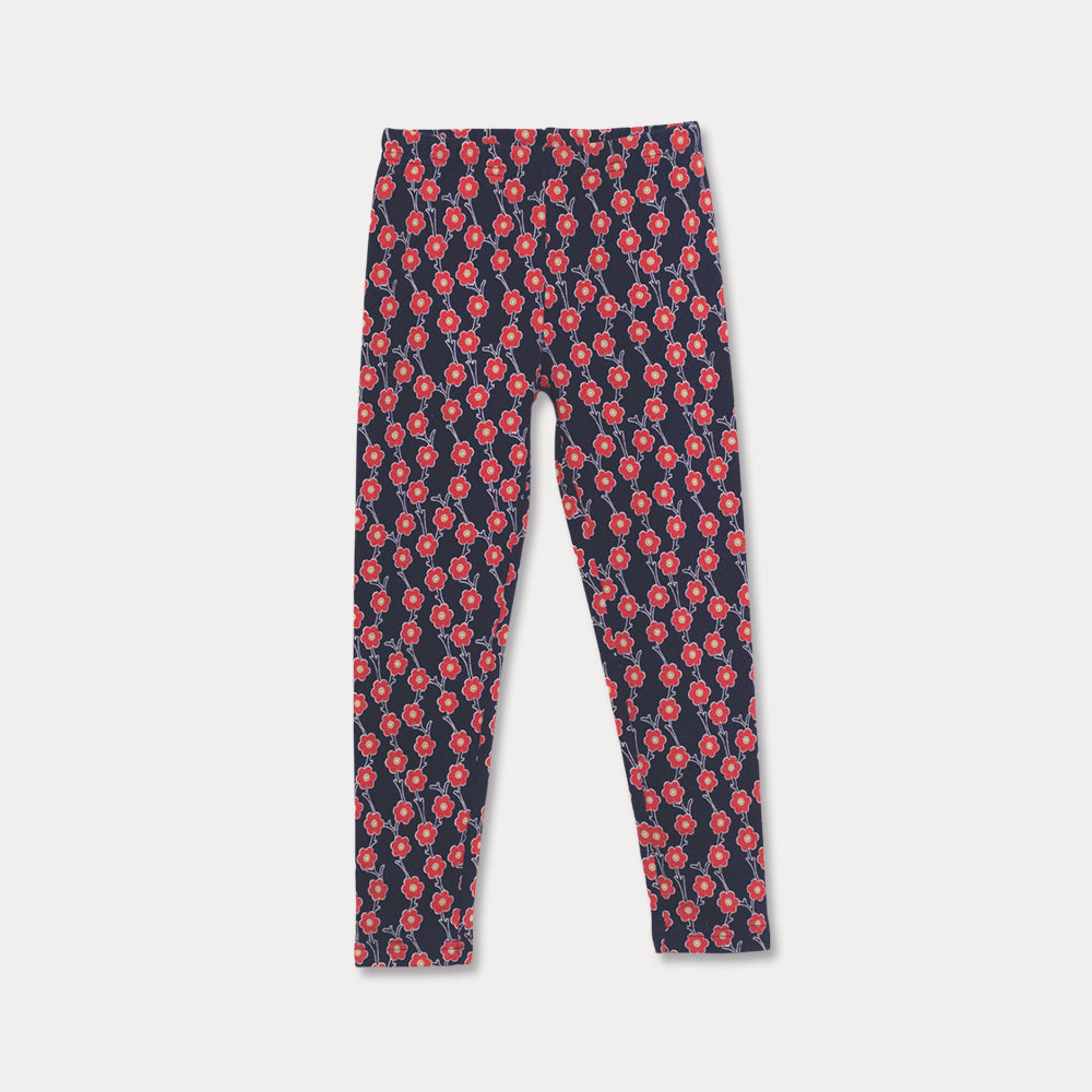 Legging De Flores Para Niña