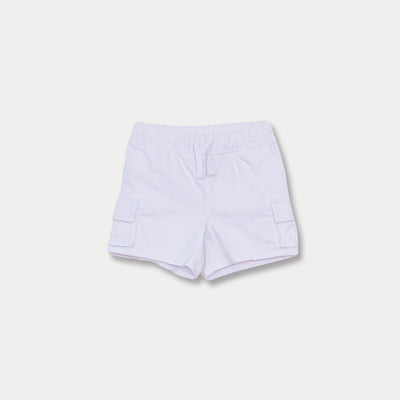 Short Blanco Para Bebé Niño