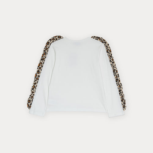 Franela Manga Larga Crema