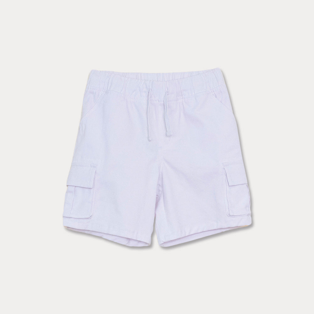 Short Blanco Para Niño