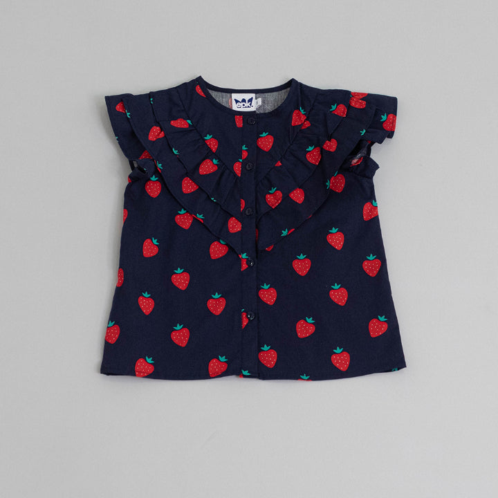 Blusa de fresas